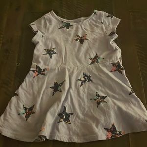 Purple star dress